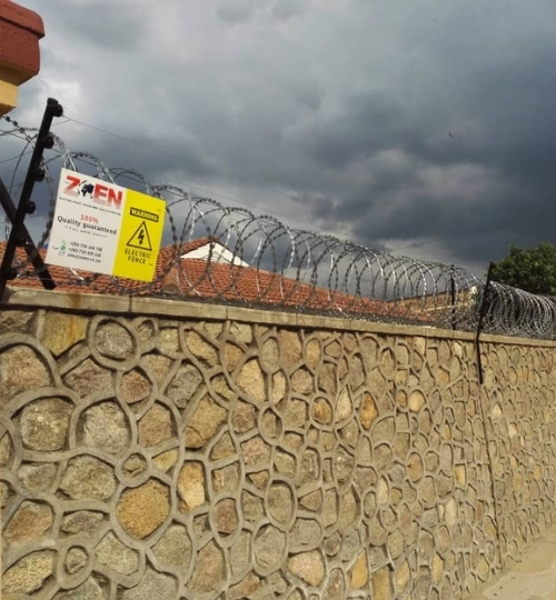 Razor wire & Electric Fence